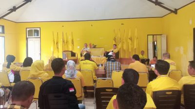 Rampungkan Formasi Bacaleg, Nasir Sampaikan Modal Untuk Pertahankan Kejayaan Golkar di Pohuwato