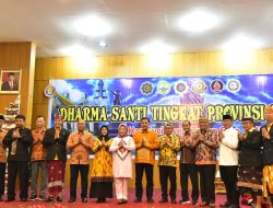 Hadiri Dharma Santi Tingkat Provinsi Gorontalo, Ini Pesan Wali Kota Marten Taha