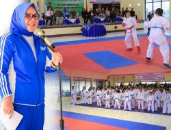 Wali Kota Kotamobagu Buka Kejuaraan Karate Piala Dandim 1303 Bolmong
