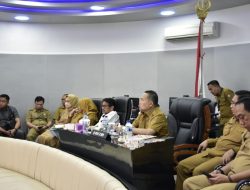 Ismail Pakaya Hadiri Rakor Pengendalian Inflasi di Gubernuran Gorontalo