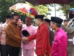 Kunjungi Provinsi Gorontalo Menteri Agama Disambut Dengan Adat Mopotilolo