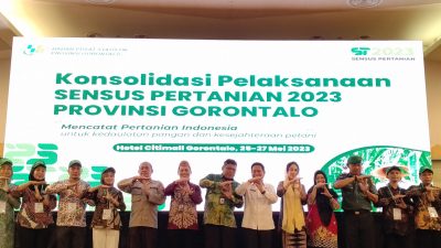 Sensus Pertanian 2023, PJ Sekda Provinsi Gorontalo : Seluruh Pihak Harus Aktif