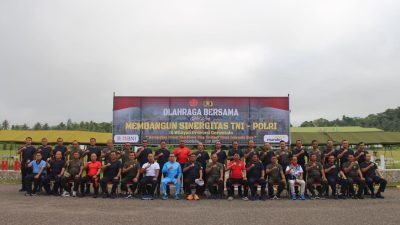 Gelar Olahraga Bersama, Irjen Yoyol: TNI/Polri Solid dan Kompak Dalam Pelaksanaan Tugas
