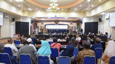 Komisi B DPRD Kota Gorontalo RDP Dugaan Pungli Pasar Sentral