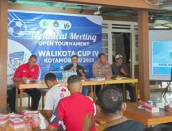 Turnamen Sepak Bola Wali Kota Kotamobagu Cup Siap Digelar dengan 21 Tim Peserta