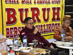 Dialog Bersama Buruh, Wali Kota Gorontalo Tanggapi Keluhan Pekerja Yang Terkena PHK