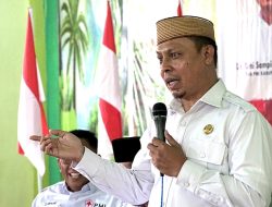Roni Sampir Ajak Masyarakat Dorong Pembangunan di Kabupaten Gorontalo