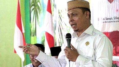 Roni Sampir Ajak Masyarakat Dorong Pembangunan di Kabupaten Gorontalo