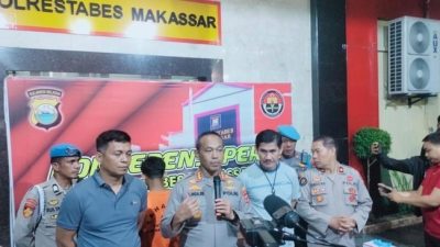 Polisi Tetapkan Tiga Orang Jadi Tersangka Tawuran di Makassar Usai Salat Id