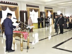 PJ Gubernur Lantik Budiyanto Sidiki Jadi Penjabat Sekdaprov Gorontalo