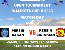 Pertandingan Sengit di Turnamen Wali Kota Cup 2023: Persib Bakan vs Persin Sinindian