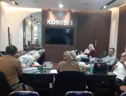 Komisi I DPRD Provinsi Gorontalo Bahas Penyelesaian Temuan Adminstrasi dan Rekomendasi BPK Bersama Inspektorat