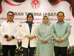PJ Gubernur Hadiri Sertijab Ketua Dekranasda Provinsi Gorontalo di Jakarta