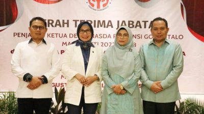 PJ Gubernur Hadiri Sertijab Ketua Dekranasda Provinsi Gorontalo di Jakarta