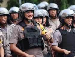 Ribuan Anggota Polri Amankan FIFA Match Day Indonesia vs Palestina