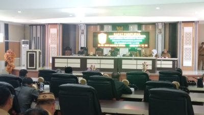 Fraksi Gabungan DPRD Gorut Minta Paripurna Pertanggungjawaban APBD 2022 Diskorsing