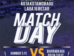  Jadwal 16 Besar Wali Kota Cup Hari Ini: Dumber’s FC vs Bhayangkara Polda Sulut