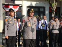Kapolda Gorontalo Ingatkan Anggota Disiplin Dalam Bertugas