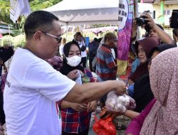 Pemprov Gorontalo Gelar Pasar Murah di Motabi Kambungu
