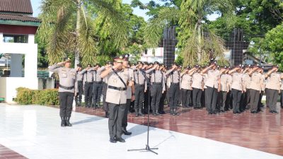Jelang HUT Bhayangkara Kapolda Ziarah Taman Makam Pahlawan Gorontalo
