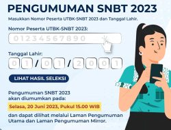 Pengunguman Seleksi UTBK-SNBT Hari Ini, Berikut Cara Cek Hasil