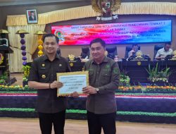 DPRD Terima Ranperda Pertanggungjawaban Pelaksanaan APBD Kota Gorontalo Tahun 2022