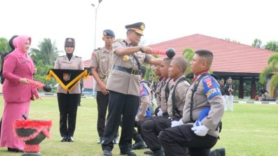 Kapolda Gorontalo Pimpin Upacara Pembukaan Pendidikan 230 Bintara Polri Gel. II TA. 2023