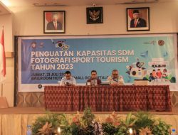 Dispar Gorontalo Beri Penguatan Kapasitas SDM Bagi Fotografi Sport Tourism