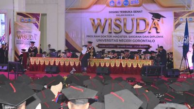 Universitas Negeri Gorontalo Kukuhkan 1.402 Lulusan Terbaik