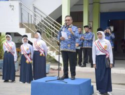 Sebagai Sarana Pembinaan Mental dan Fisik, Jadi Pesan Wali Kota Marten Taha Pada Kegiatan MPLS di SMPN 1 Gorontalo