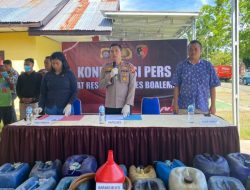 Polisi Berhasil Ungkap Kasus Penimbunan BBM Bersubsidi di Kabupaten Boalemo