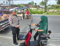 Operasi Patuh Otanaha, Ditlantas Polda Gorontalo Minta Warga Jangan Gunakan Sepeda Listrik di Jalan Raya