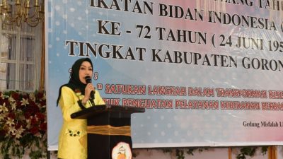 Jaga Kesehatan Ibu dan anak, TP-PKK Kabupaten Gorontalo Apresiasi Kinerja Bidan