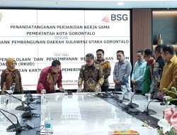 Bersama BSG, Pemkot Gorontalo Jalin Kerjasama Soal Penerbitan Kartu Kredit Pemerintah