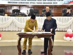 Pemprov Dan DPRD Tanda Tangani Kesepakatan KUA PPAS