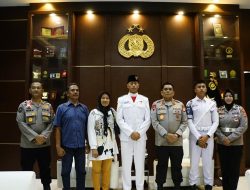 Kapolda Gorontalo Apresiasi Putra Gorontalo Yang Menjadi Perwakilan Paskibraka di Tingkat Nasional
