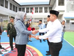 Wali Kota Tatong Bara Pimpin Upacara Penyerahan Remisi Umum di Rutan Kelas II B Kotamobagu