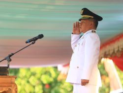 Wawali Nayodo Koerniawan Jadi Inspektur Upacara Penurunan Bendera Merah Putih di HUT ke-78 RI