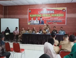 Hadiri Launching Kampung Bebas Narkoba di Desa Tabang, Nasli Paputungan Sampaikan Ini