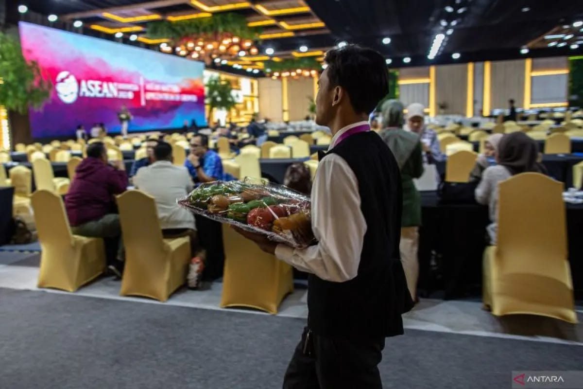 KTT ASEAN menyediakan menu Nusantara