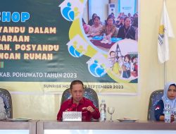 Seriusi Stunting, Dinkes Pohuwato Gelar Workshop Kader Posyandu