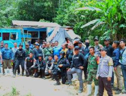 Polda Gorontalo Lakukan Operasi Penertiban Miras di Lokasi Pertambangan
