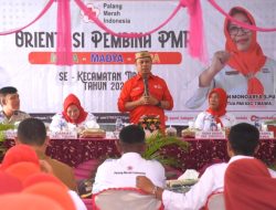 Ketua PMI Kabupaten Goro Roni Sampir Buka Orientasi PMR Mula Madya