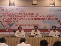 Tingkatkan Kapasitas SDM, Dispar Provinsi Gorontalo Gelar Workshop Penguatan Data Statistik Sektor Pariwisata dan Ekraf