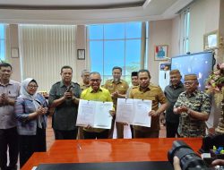 DPRD Provinsi Gorontalo dan Penjabat Gubernur Setujui Penandatanganan Substansi RTRW