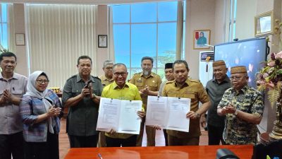 DPRD Provinsi Gorontalo dan Penjabat Gubernur Setujui Penandatanganan Substansi RTRW