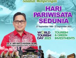 Peringati Hari Pariwisata Sedunia 2023, Aryanto Husain Dorong Kemajuan Sektor Wisata Gorontalo