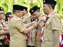 Pj Gubernur Gorontalo Pimpin Apel Hari Pramuka