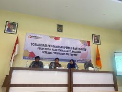 Bawaslu Pohuwato Gelar Sosialisasi Peran Media Pada Penguatan Berbasis Pengawasan Partisipatif