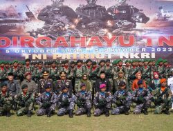 Pj Gubernur Gorontalo Hadiri Upacara HUT ke-78 TNI